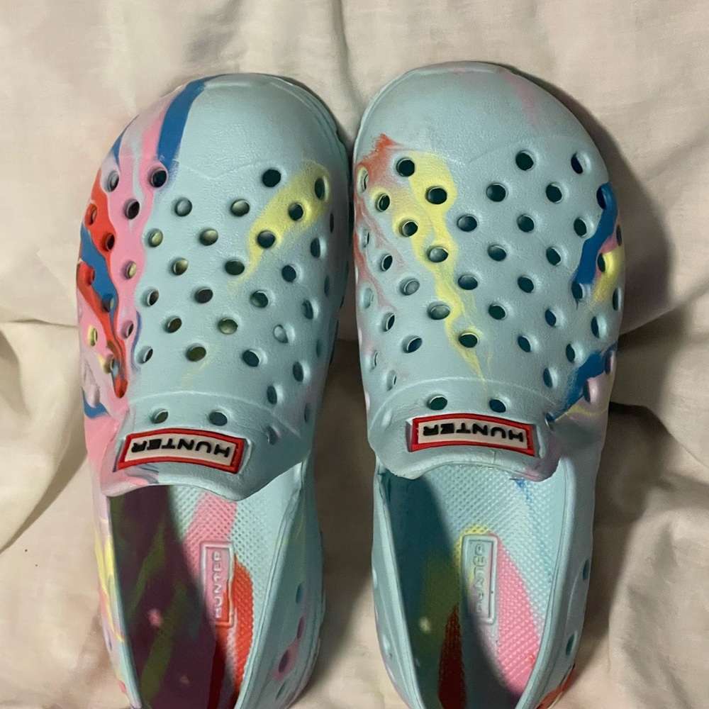 Hunter Kids' Colorful Water Shoes Size9k Kids shoes swim
